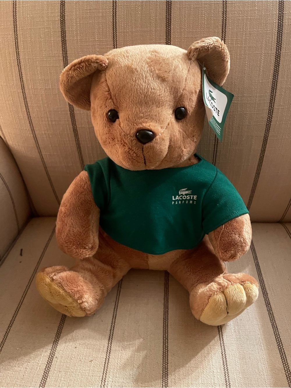 Lacoste Green Tee Plush Bear